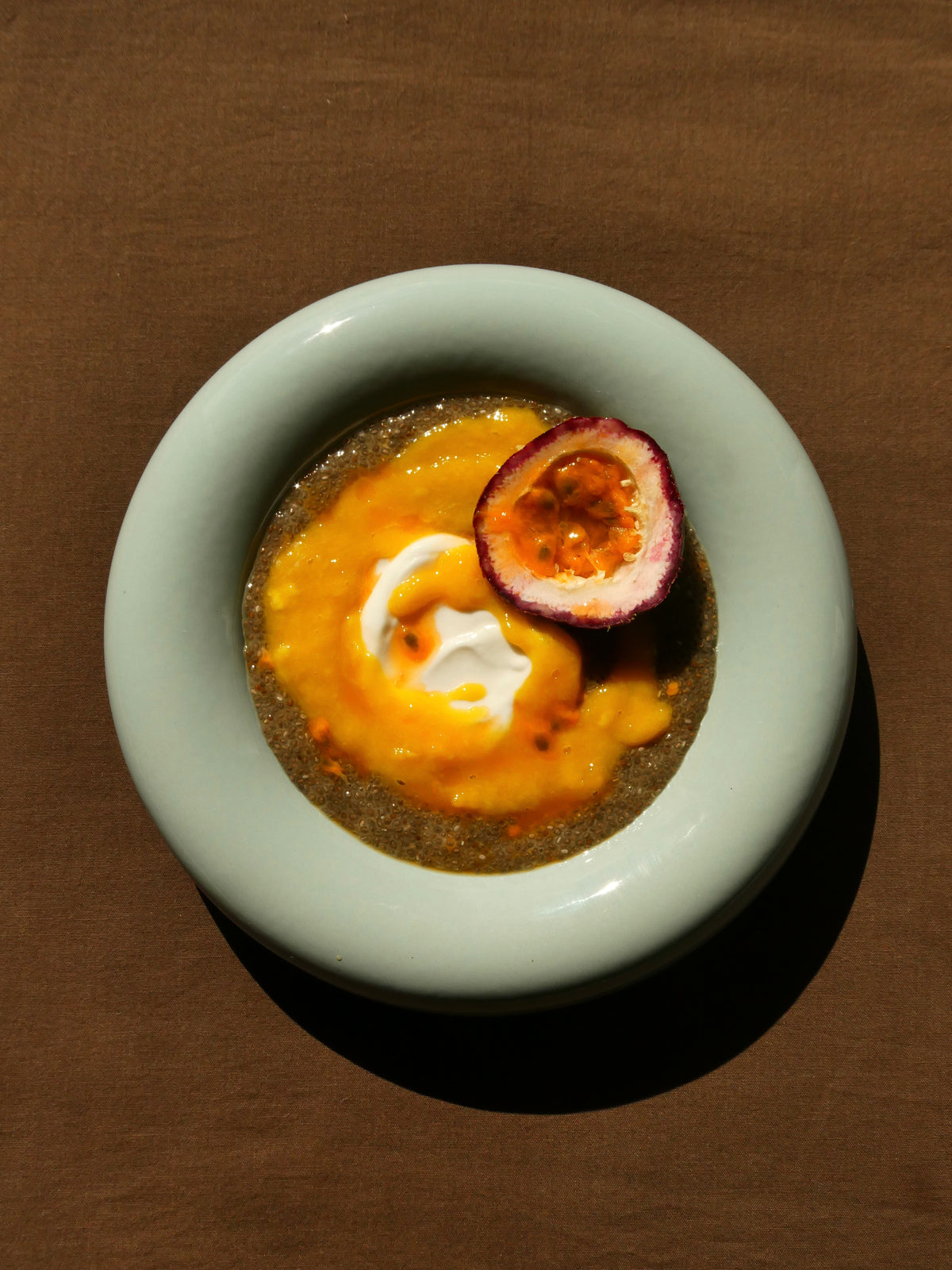 Mango Coconut Chia Pudding