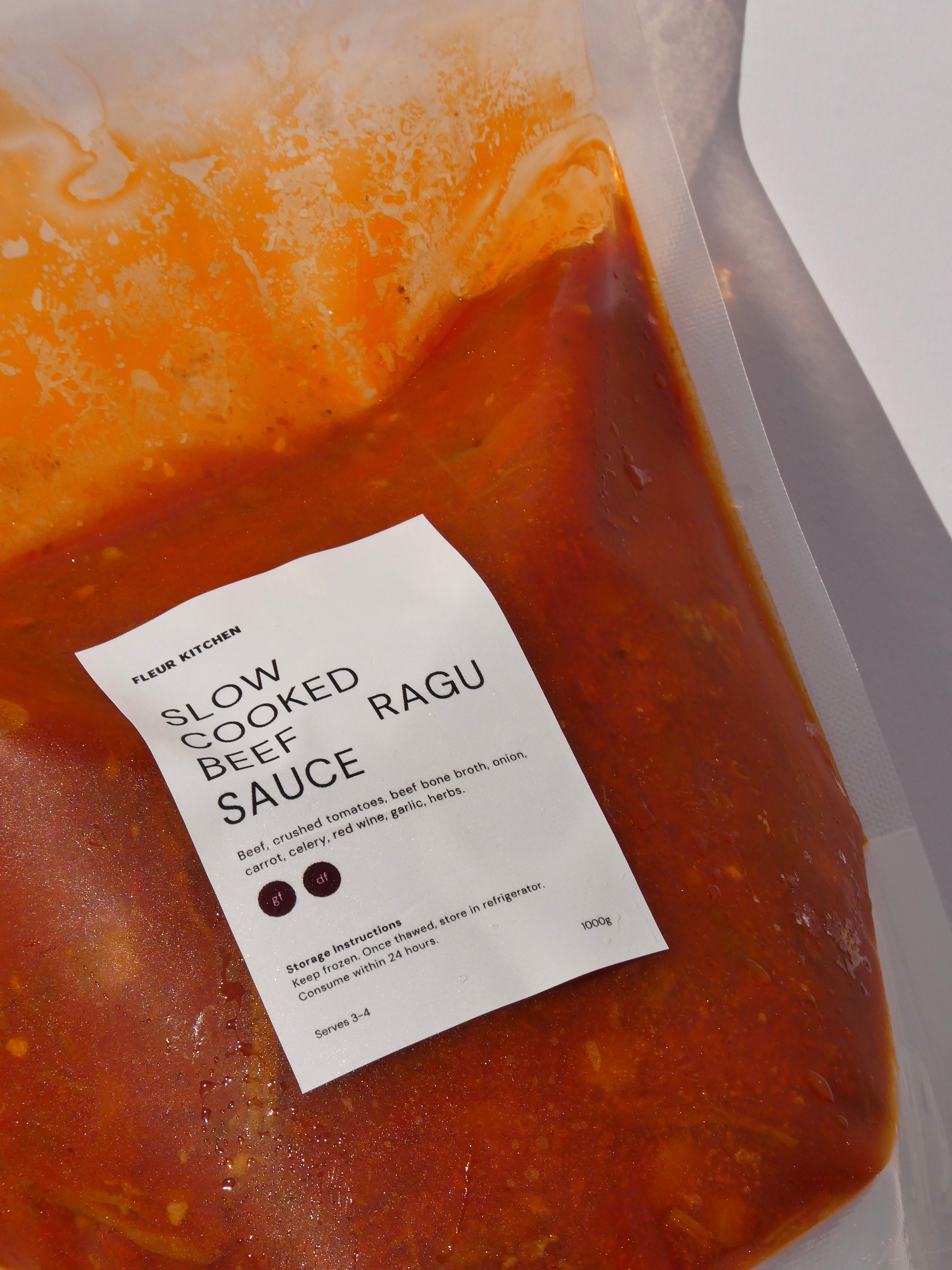 Slow Cooked Beef Ragu Sauce