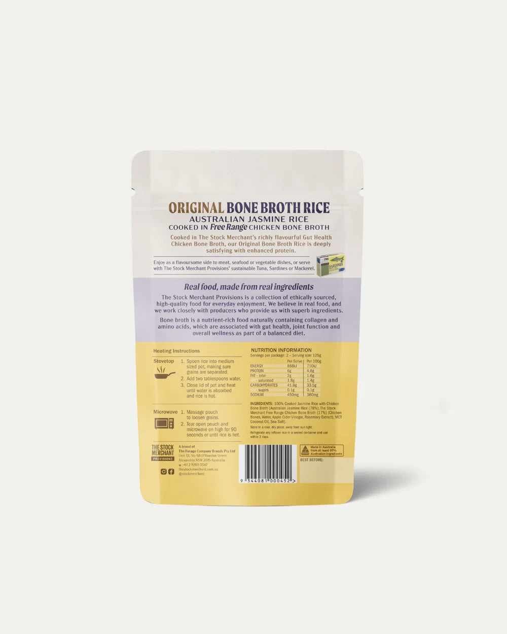 The Stock Merchant | Original Bone Broth Rice