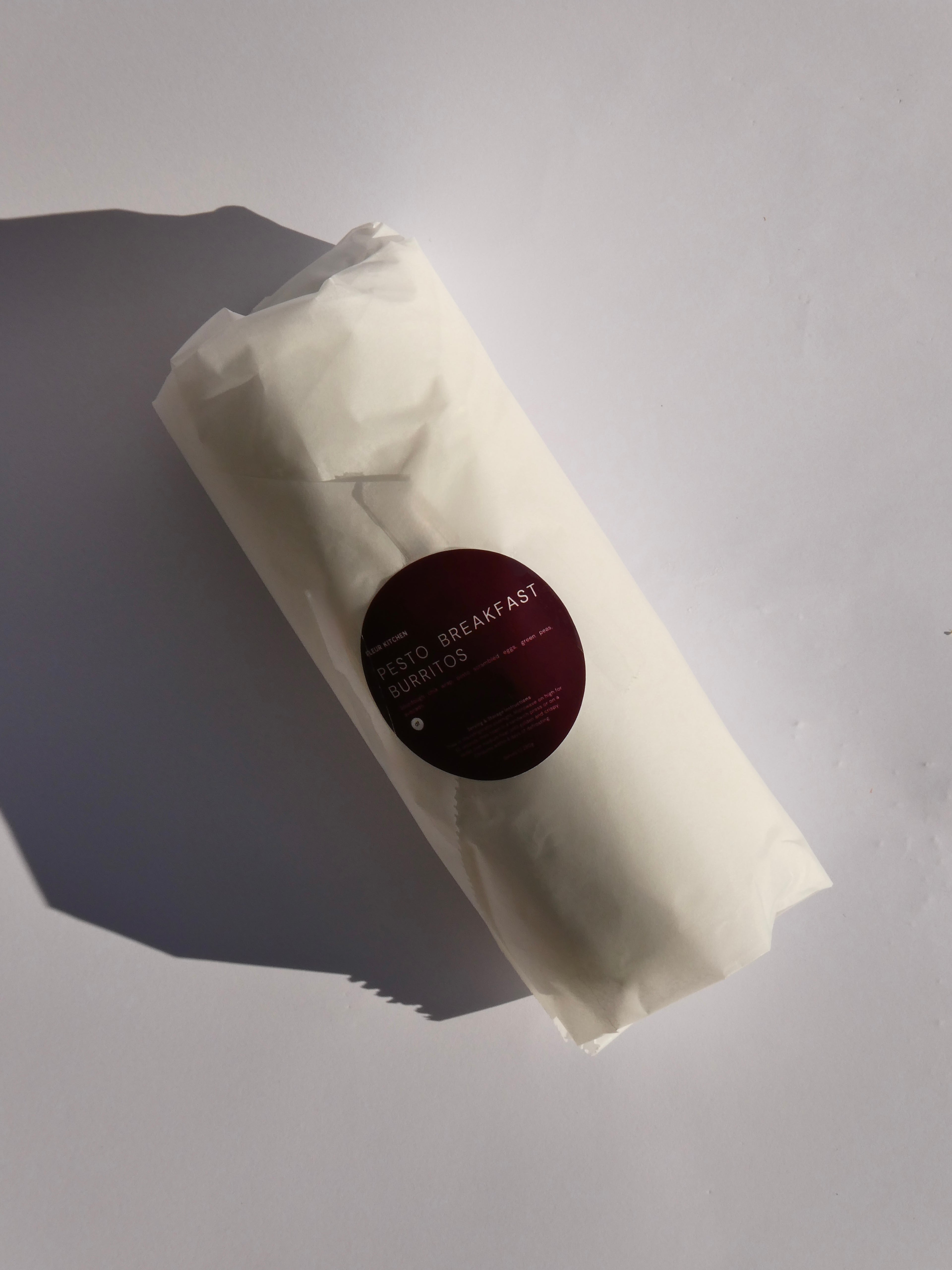 GF Pesto Breakfast Burritos